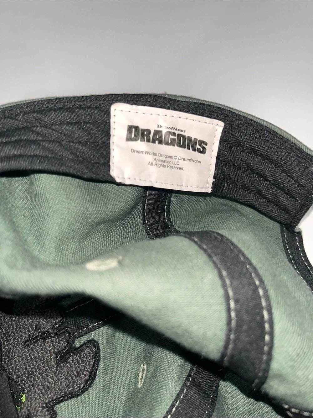 Dreamworks olive green